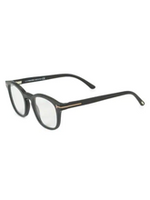 Load image into Gallery viewer, Tom Ford 49MM Square Blue Block Optical Glasses
