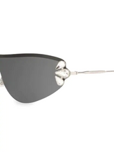 Load image into Gallery viewer, Miu Miu 48MM Embellished Shield Sunglasses
