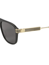 Load image into Gallery viewer, Gucci 57MM Pilot Sunglasses
