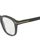 Load image into Gallery viewer, Tom Ford 49MM Square Blue Block Optical Glasses
