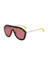 Load image into Gallery viewer, Fendi 99MM Logo Fashion Shield Sunglasses
