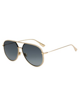 Load image into Gallery viewer, Dior DiorByDior 60MM Pilot Sunglasses
