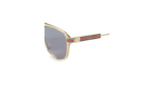 Load image into Gallery viewer, Gucci 57MM Aviator Sunglasses
