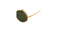Load image into Gallery viewer, Linda Farrow 741 C5 Round Aviator Sunglasses
