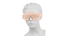 Load image into Gallery viewer, Gucci Fashion Show Dark Havana &amp; Crystal Mask Sunglasses/99MM
