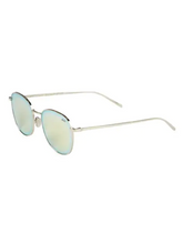 Load image into Gallery viewer, Berluti 55MM Metal Round Sunglasses
