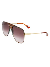 Load image into Gallery viewer, Gucci 63MM Aviator Sunglasses

