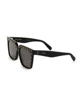 Load image into Gallery viewer, CELINE 55MM Studded Square Sunglasses
