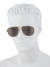 Load image into Gallery viewer, Cartier 60MM Metal Aviator Sunglasses
