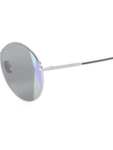 Load image into Gallery viewer, Bottega Veneta 57MM Round Intrecciato Motif Sunglasses

