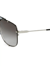 Load image into Gallery viewer, Gucci 63MM Aviator Sunglasses
