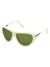 Load image into Gallery viewer, Moncler 50MM Cat Eye Shield Sunglasses
