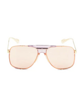 Load image into Gallery viewer, Gucci 63MM Aviator Sunglasses
