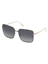 Load image into Gallery viewer, Tom Ford Heather 60MM Square Sunglasses
