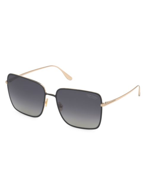 Tom Ford Heather 60MM Square Sunglasses