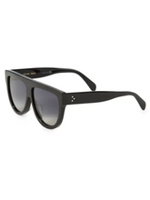 Load image into Gallery viewer, CELINE 60MM Flat-Top Round Shield Sunglasses
