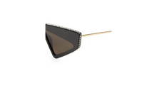 Load image into Gallery viewer, Gucci 71MM Unisex Oversized Angular Sunglasses
