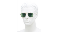 Load image into Gallery viewer, Cartier 55MM Square Browline Sunglasses
