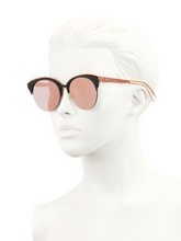 Load image into Gallery viewer, Dior Diorama 55MM Rounded Clubmaster Sunglasses
