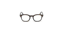 Load image into Gallery viewer, Tom Ford 49MM Blue Block Gradient Soft Round Eyeglasses
