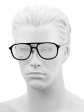 Load image into Gallery viewer, Berluti 55MM Plastic Navigator Optical Glasses

