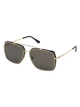 Load image into Gallery viewer, Tom Ford 60MM Square Metal Sunglasses
