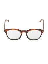 Load image into Gallery viewer, Tom Ford 49MM Square Blue Block Optical Glasses

