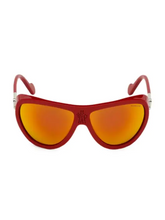 Load image into Gallery viewer, Moncler 50MM Cat Eye Shield Sunglasses

