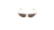 Load image into Gallery viewer, Gucci 53MM Pearl Embellished Cat Eye Sunglasses
