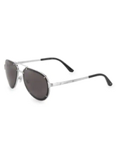 Load image into Gallery viewer, Cartier 60MM Aviator Titanium Sunglasses

