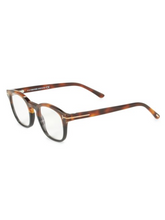 Load image into Gallery viewer, Tom Ford 49MM Square Blue Block Optical Glasses
