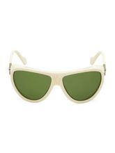 Load image into Gallery viewer, Moncler Wraparound Shield Sunglasses
