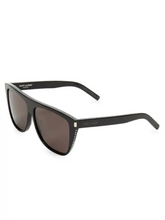 Load image into Gallery viewer, Saint Laurent 59MM Studded Square Sunglasses
