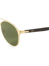 Load image into Gallery viewer, Cartier 56MM Goldtone Aviator Sunglasses
