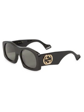 Load image into Gallery viewer, Gucci 57MM Square Sunglasses
