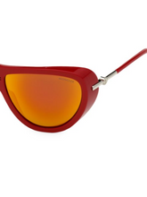 Load image into Gallery viewer, Moncler 50MM Cat Eye Shield Sunglasses
