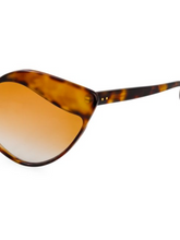 Load image into Gallery viewer, Linda Farrow Oversized 59.5MM Cat Eye Sunglasses
