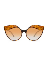 Load image into Gallery viewer, Linda Farrow Oversized 59.5MM Cat Eye Sunglasses
