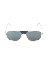 Load image into Gallery viewer, Cartier 60MM Square Browline Sunglasses
