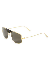 Load image into Gallery viewer, Cartier 60MM Square Browline Sunglasses
