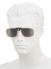 Load image into Gallery viewer, Cartier 60MM Square Browline Sunglasses
