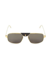 Load image into Gallery viewer, Cartier 60MM Square Browline Sunglasses
