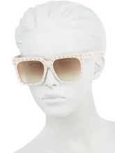 Load image into Gallery viewer, CELINE 55MM Studded Square Sunglasses

